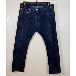 Mens Polo Ralph Lauren Straight Leg Dark Wash Jeans Size 34x30 Casual